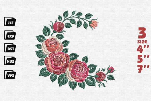 A Rainbow of Roses Corner Design