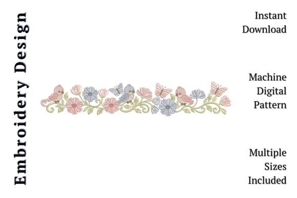 Baby Bird Floral Border Review