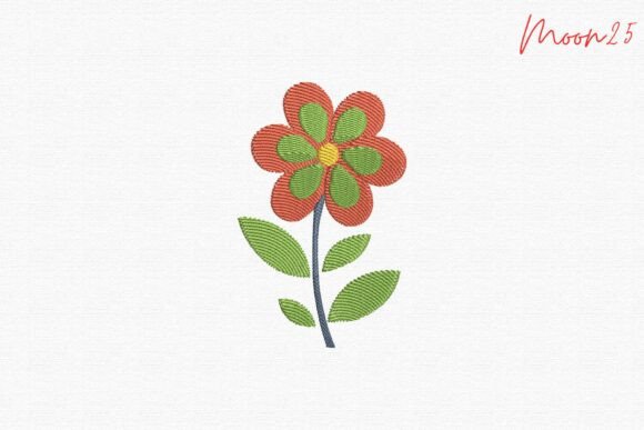 Colorful Daisy: A Joyful Embroidery Design for Meaningful Gifts