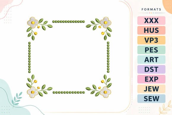 Floral Square Frame Review