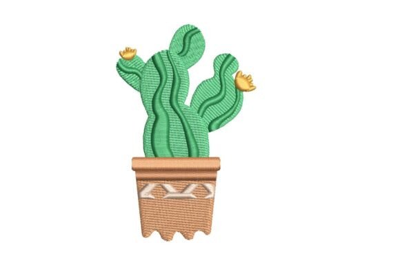 Funky Potted Cactus