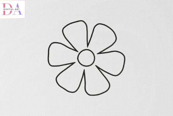 Minimal Petal Outline