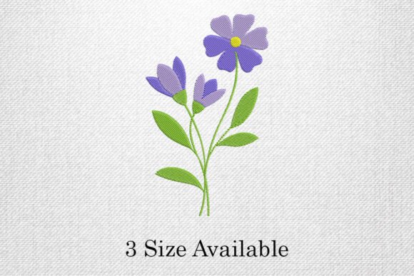 Purple Wildflower Bloom